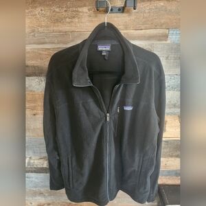 Patagonia Full-Zip Fleece Jacket | Size XL | Black | Classic Outdoor Layer